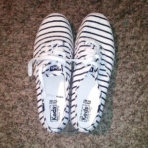 Keds Black and White Canvas Sneakers